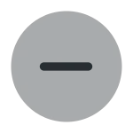 Minus Cirlce SVG Icon